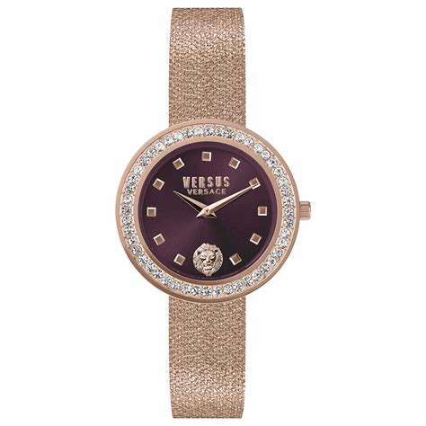 versus versace carnaby street rose gold-tone link watch|Versus Versace Women's Watch VSPCG2821 .